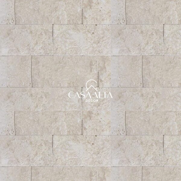 TRAVERTINO - ROCKFACE <br> 15cm x free ou free 15 <br> (valor por m²)