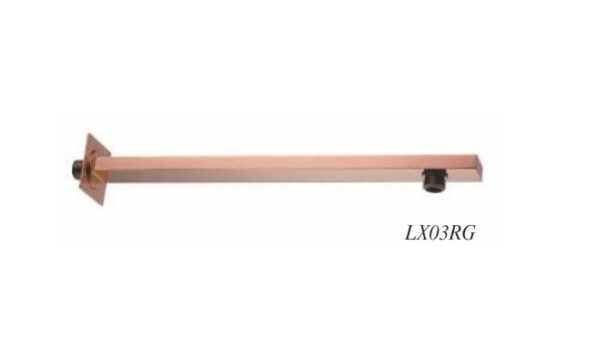 Braço P/ Ducha 40cm - Rose Gold