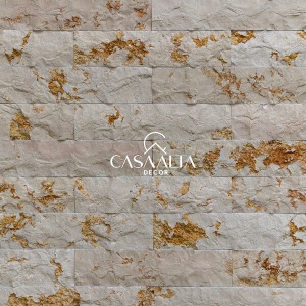 TRAVERTINO - ROCKFACE CAIRO (TIJOLINHO) <br> 7cm x 30cm <br> (valor por m²)