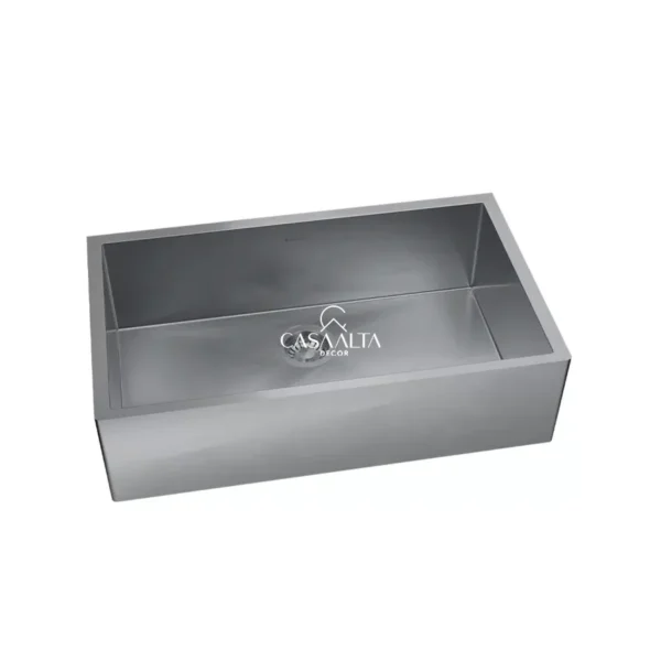 Cuba Quadratino Farm Inox 750x445x200 ZP 80445