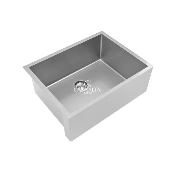 Cuba Quadratino Farm Inox 580x445x200 ZP  80580